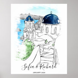 Affiche Fiançailles, proposition, cadeau d'anniversaire