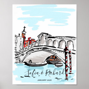 Affiche Fiançailles, proposition, cadeau d'anniversaire