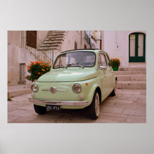 Affiche Fiat 500