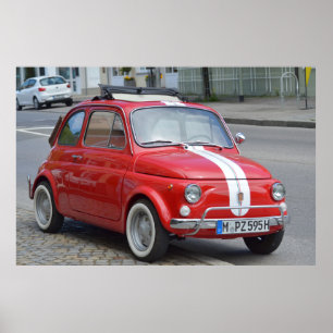 Affiche Fiat 500