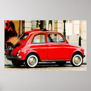 Affiche Fiat 500