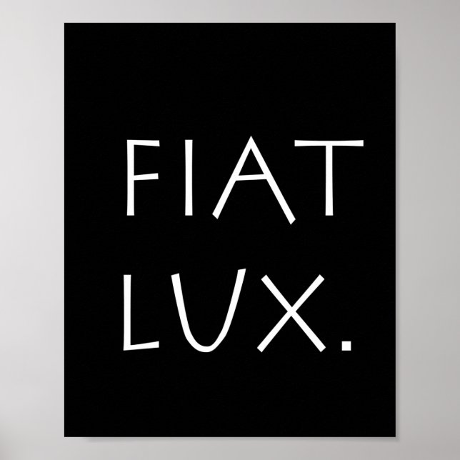Affiche Fiat Lux (Devant)