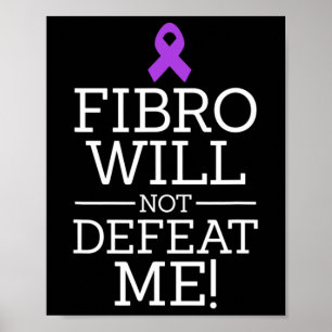 Affiche Fibro, le guerrier de sensibilisation à la fibromy