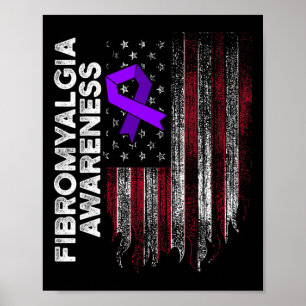 Affiche Fibromyalgie Survivant Fier Guerrier 11