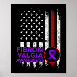 Affiche Fibromyalgie Survivant Fier Guerrier 13