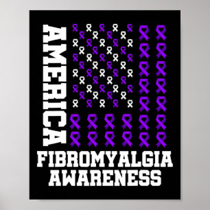 Affiche Fibromyalgie Survivant Fier Guerrier 6