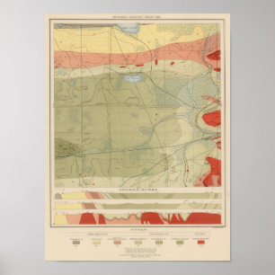 Affiche Fiche géologique détaillée XXV