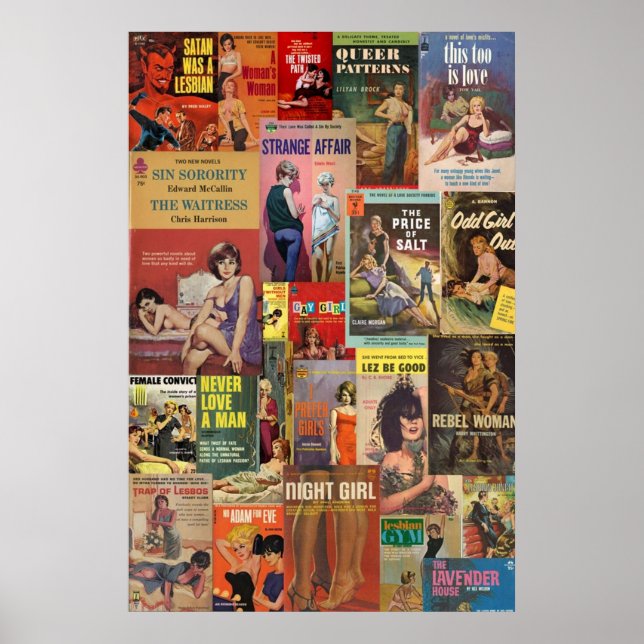 Affiche Fiction de pâte lesbienne (Devant)