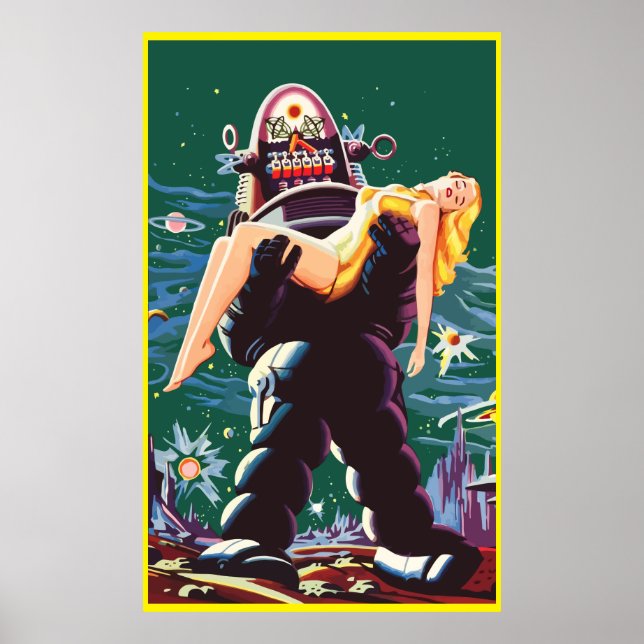 AFFICHE FICTION SCIENTIFIQUE (Devant)