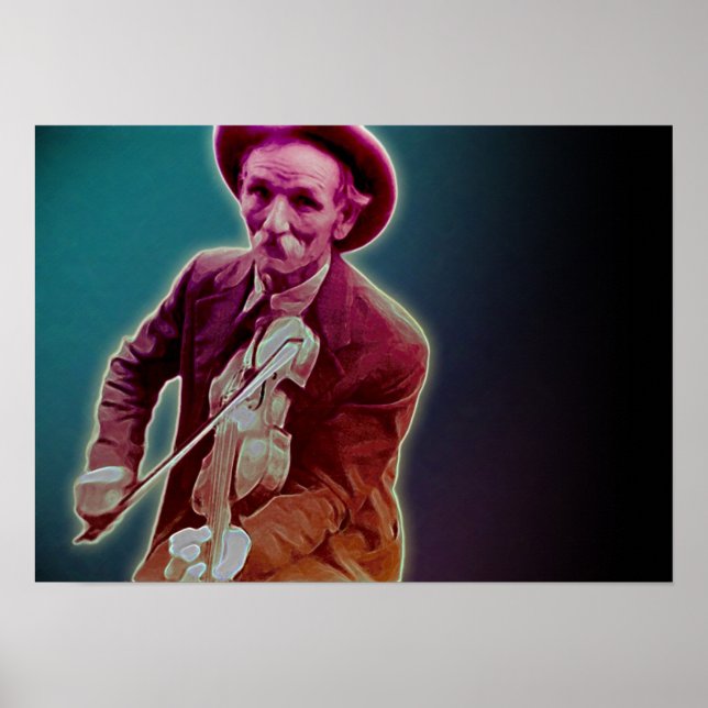 Affiche Fiddler dans l'obscurité (Devant)