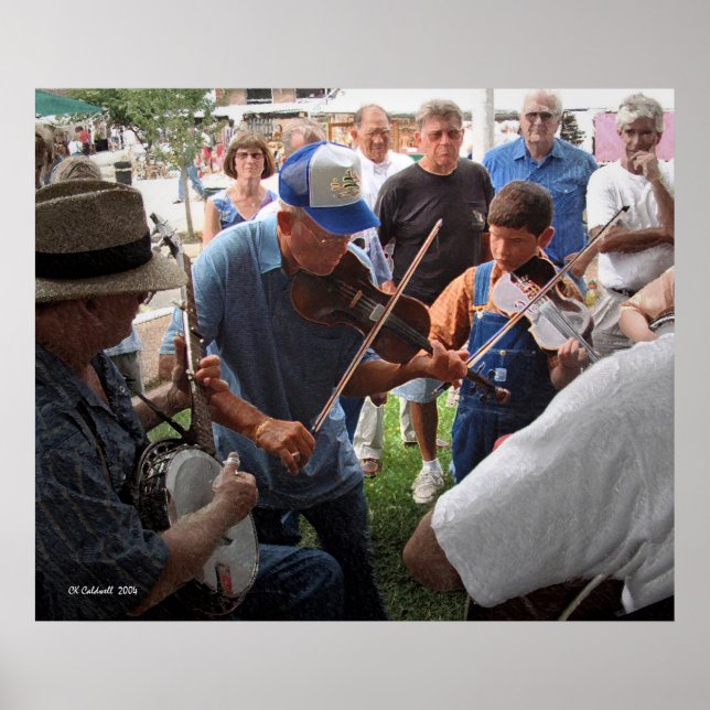 Affiche Fiddlin' dans le parc (Devant)