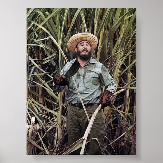 Affiche Fidel Castro (Devant)
