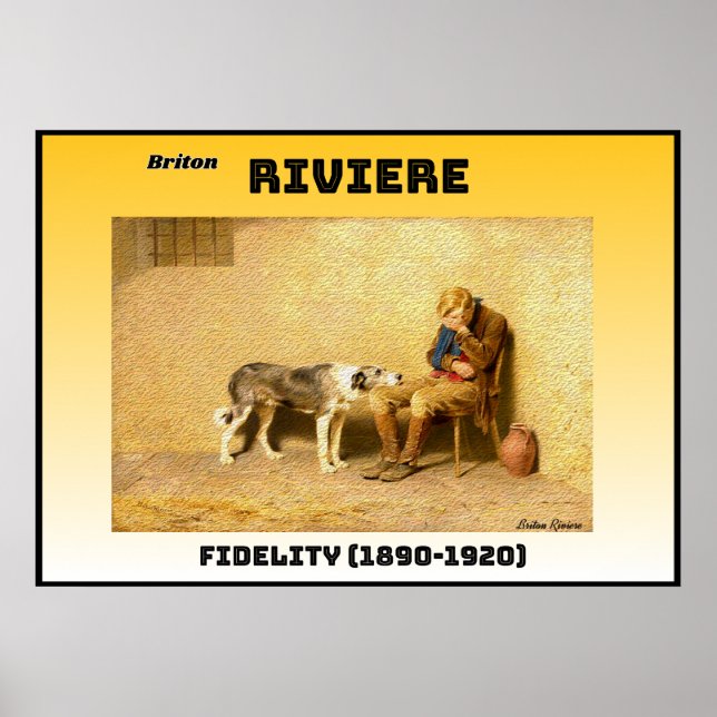 Affiche Fidélité (Devant)