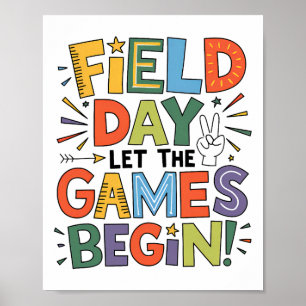 Affiche Field Day 2025 Laisser Les Jeux Commencer Les Ense