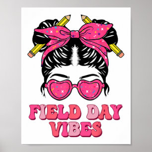 Affiche Field Day Chemise Enseignant Enfants Field Day 202
