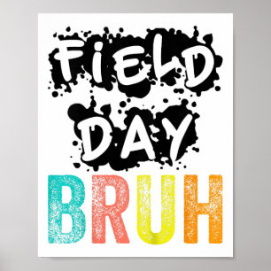 Affiche Field Day Fun Day Amusant Pour Les Enfants Enseign