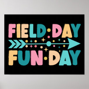 Affiche Field Day Fun Day Funny Field Trip