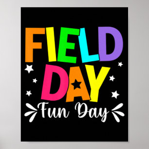 Affiche Field Day Fun Day School Trier Field Day Teacher K