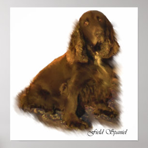Affiche Field Spaniel Art Prints