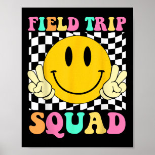 Affiche Field Trip Squad Jour Super de campagne Hippie Smi