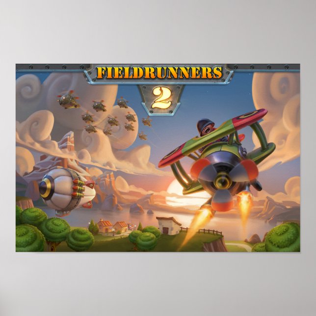 Affiche Fieldrunners 2 - Prenez le ciel (Devant)