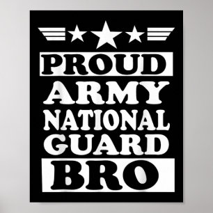 Affiche Fier armée Garde nationale Frère national