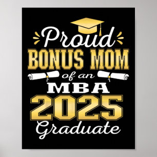 Affiche Fier Bonus Maman De Cl De 2025 M Graduate Fami