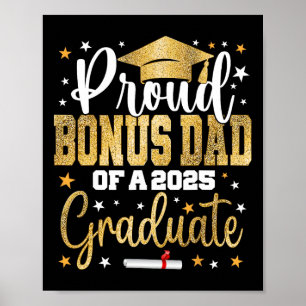 Affiche Fier Bonus Papa D'Un Gradué 2025 Cl Gradu Senior