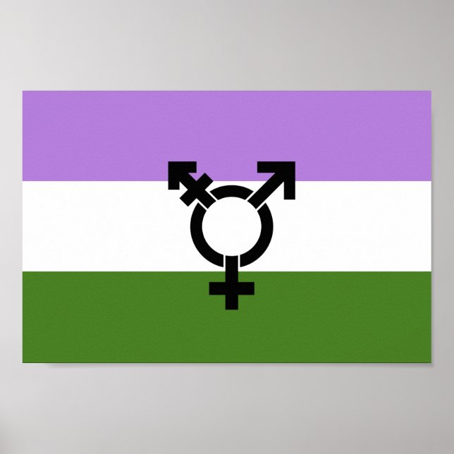 Affiche Fier d'être queer - fierté queer et genre (Devant)