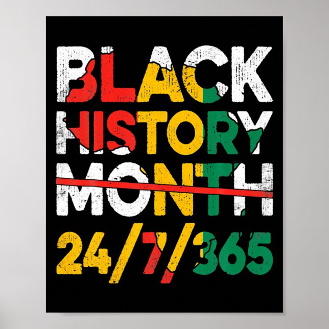 Affiche fier juneteenth mois de l'histoire des noirs 24736 (Devant)