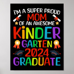 Affiche Fier Maman De L'Immense Maternelle 2024 Diplômée