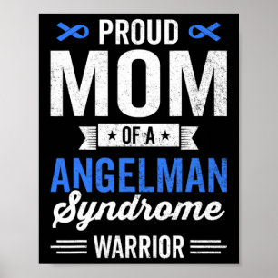 Affiche Fier Maman D'Un Angelman Syndrome Survivant Guerri