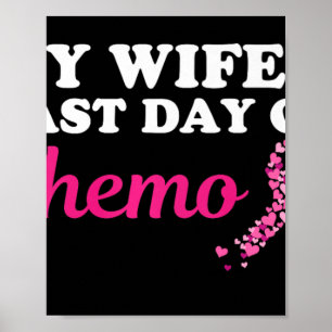Affiche Fier Mari Ma Femme La Dernière Journée Du Cancer D
