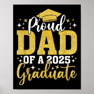 Affiche Fier Papa D'Un Cl De 2025 Graduate Graduati Senior