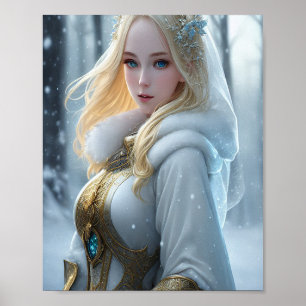 Affiche Fier partisan des jours de neige