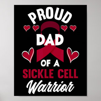 Affiche Fier Père D'Une Cellule De Faucille Guerrier Cellu