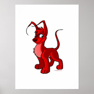 Affiche Fier rouge Gelert