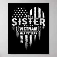 Fier Soeur Vietnam Vet Frère Anciens Combattants J