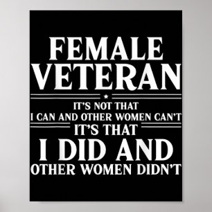 Affiche Fier Vétérinaire Femme C'Est Ce Que J'Ai Fait Et D