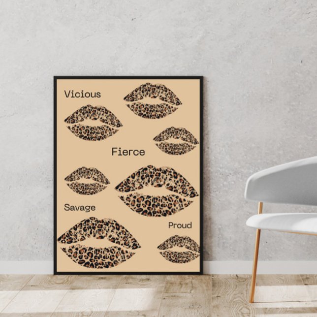 Affiche Fierce (Créateur téléchargé)