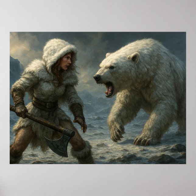 Affiche Fierce Encounter in the Arctic (Devant)