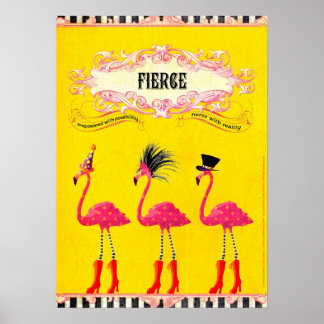 Affiche Fierce (impression)