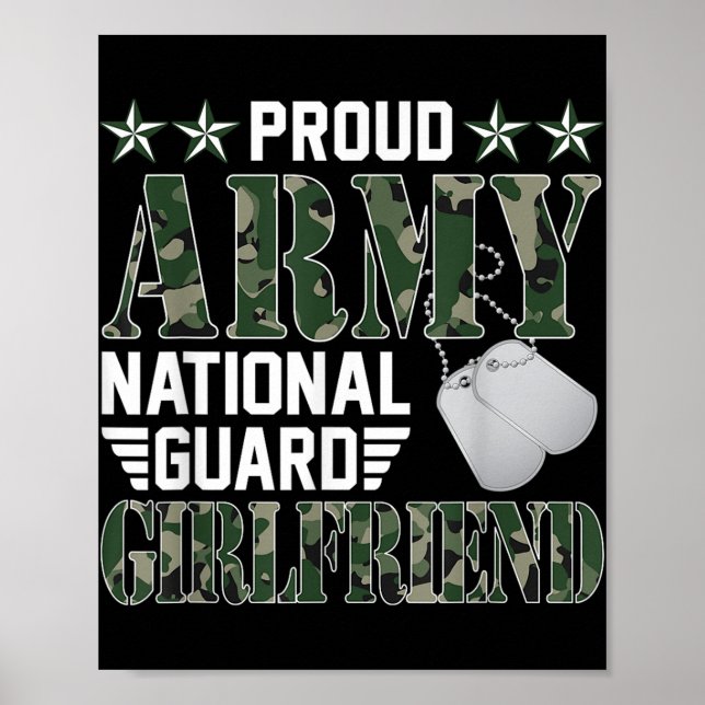 Affiche Fière Armée Garde Nationale Girami Militaire Fami (Devant)