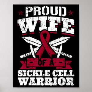 Affiche Fière Femme D'Un Guerrier De Cellule De Faucille S