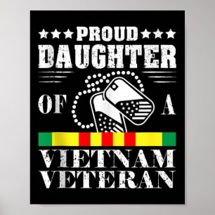 Affiche Fière Fille D'Une Journée commémorative Viêt Nam P