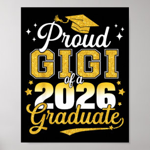 Affiche Fière gigi d'un diplômé de la promotion 2026 senio
