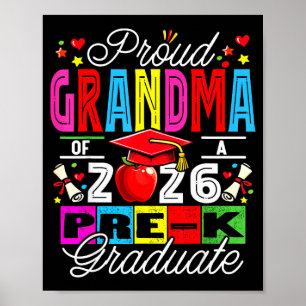 Affiche Fière grand-mère des finissants de prématernelle 2