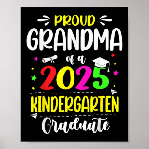 Affiche Fière grand-mère d'un diplômé de la promotion 2025