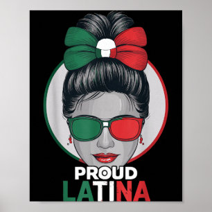 Affiche Fière latina mexique mois du patrimoine hispanique