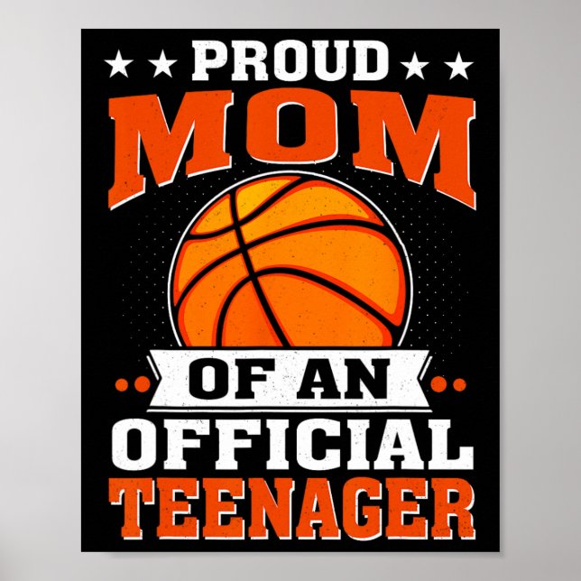 Affiche Fière Maman D'Un Adolescent Officiel 13e Anniversa (Devant)